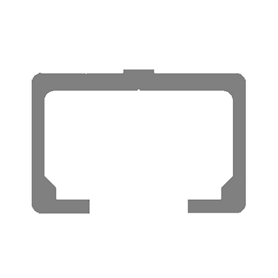 10-800-0 SLIDING DOOR RAIL 36X55